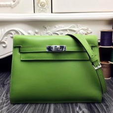 Replica Handbag Store Kelly Danse Bag In Green Swift Leather Replica Handbag Store Kelly Danse Bag In Green Swift Leather