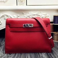 Replica Handbag Store Kelly Danse Bag In Red Swift Leather