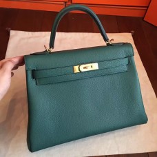 Replica Handbag Store Malachite Clemence Kelly Retourne 32cm Handmade Bag