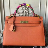 Replica Handbag Store Orange Epsom Kelly 32cm Sellier Bag Replica Handbag Store Orange Epsom Kelly 32cm Sellier Bag