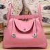 Replica Handbag Store Pink Clemence Lindy 30cm Bag