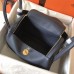 Replica Handbag Store Dark Blue Lindy 26cm Clemence Handmade Bag