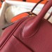 Replica Handbag Store Bicolor Lindy 30cm Swift Bordeaux Handmade Bag