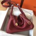 Replica Handbag Store Bicolor Lindy 30cm Swift Bordeaux Handmade Bag