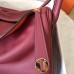 Replica Handbag Store Bicolor Lindy 30cm Swift Bordeaux Handmade Bag