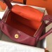 Replica Handbag Store Bicolor Lindy 30cm Swift Bordeaux Handmade Bag