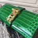 Replica Handbag Store Medor Clutch Bag In Bamboo Crocodile Leather