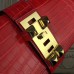 Replica Handbag Store Medor Clutch Bag In Cherry Crocodile Leather