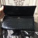 Replica Handbag Store Medor Clutch Bag In Black Crocodile Leather