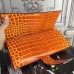 Replica Handbag Store Medor Clutch Bag In Orange Crocodile Leather Replica Handbag Store Medor Clutch Bag In Orange Crocodile Leather