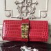 Replica Handbag Store Medor Clutch Bag In Red Crocodile Leather Replica Handbag Store Medor Clutch Bag In Red Crocodile Leather