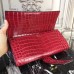Replica Handbag Store Medor Clutch Bag In Red Crocodile Leather Replica Handbag Store Medor Clutch Bag In Red Crocodile Leather