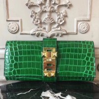 Replica Handbag Store Medor Clutch Bag In Bamboo Crocodile Leather Replica Handbag Store Medor Clutch Bag In Bamboo Crocodile Leather
