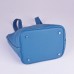 Replica Handbag Store Picotin Lock Bag In Blue Leather Replica Handbag Store Picotin Lock Bag In Blue Leather