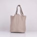 Replica Handbag Store Picotin Lock Bag In Grey Leather Replica Handbag Store Picotin Lock Bag In Grey Leather