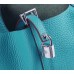 Replica Handbag Store Picotin Lock Bag In Turquoise Leather Replica Handbag Store Picotin Lock Bag In Turquoise Leather