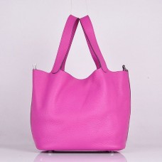 Replica Handbag Store Picotin Lock Bag In Peach Leather