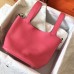 Replica Handbag Store Rose Lipstick Picotin Lock MM 22cm Handmade Bag