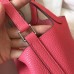 Replica Handbag Store Rose Lipstick Picotin Lock MM 22cm Handmade Bag