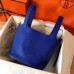 Replica Handbag Store Blue Electric Picotin Lock MM 22cm Handmade Bag Replica Handbag Store Blue Electric Picotin Lock MM 22cm Handmade Bag