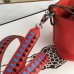 Replica Handbag Store Red Picotin Lock 18cm Bag With Braided Handles