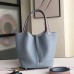 Replica Handbag Store Blue Lin Picotin Lock 22cm Braided Handles Bag