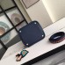 Replica Handbag Store Navy Picotin Lock 22cm Braided Handles Bag