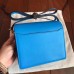 Replica Handbag Store Mini Sac Roulis Bag In Blue Hydra Swift Leather Replica Handbag Store Mini Sac Roulis Bag In Blue Hydra Swift Leather