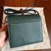 Replica Handbag Store Mini Sac Roulis Bag In Green Swift Leather Replica Handbag Store Mini Sac Roulis Bag In Green Swift Leather
