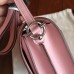 Replica Handbag Store Mini Sac Roulis Bag In Rose Dragee Swift Leather