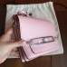 Replica Handbag Store Mini Sac Roulis Bag In Rose Dragee Swift Leather