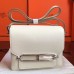 Replica Handbag Store Mini Sac Roulis Bag In Ivory Swift Leather Replica Handbag Store Mini Sac Roulis Bag In Ivory Swift Leather