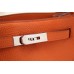 Replica Handbag Store So Kelly 22cm Bag In Orange Leather