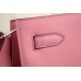 Replica Handbag Store So Kelly 22cm Bag In Pink Leather