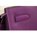 Replica Handbag Store So Kelly 22cm Bag In Purple Leather Replica Handbag Store So Kelly 22cm Bag In Purple Leather