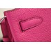 Replica Handbag Store So Kelly 22cm Bag In Rose Red Leather