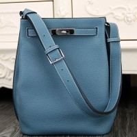 Replica Handbag Store So Kelly 22cm Bag In Jean Blue Leather Replica Handbag Store So Kelly 22cm Bag In Jean Blue Leather