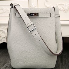 Replica Handbag Store So Kelly 22cm Bag In White Leather