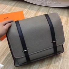 Replica Handbag Store Bicolor Steve 35 Messenger Grey Bag