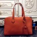 Replica Handbag Store Victoria II 35cm Bag In Orange Leather