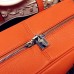 Replica Handbag Store Victoria II 35cm Bag In Orange Leather