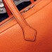 Replica Handbag Store Victoria II 35cm Bag In Orange Leather