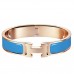 Replica Handbag Store Blue Enamel Clic H PM Bracelet Replica Handbag Store Blue Enamel Clic H PM Bracelet