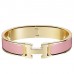 Replica Handbag Store Pink Enamel Clic H PM Bracelet