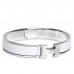 Replica Handbag Store White Enamel Clic H PM Bracelet