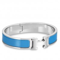 Replica Handbag Store Blue Enamel Clic H PM Bracelet Replica Handbag Store Blue Enamel Clic H PM Bracelet