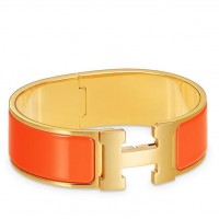 Replica Handbag Store Orange Enamel Clic Clac H PM Bracelet Replica Handbag Store Orange Enamel Clic Clac H PM Bracelet