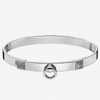 Replica Handbag Store Silver Collier de Chien Bracelet