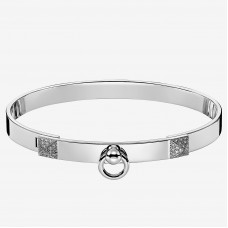 Replica Handbag Store Silver Collier de Chien Bracelet