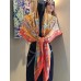 Replica Handbag Store Orange Le Jardin de la Maharani Shawl